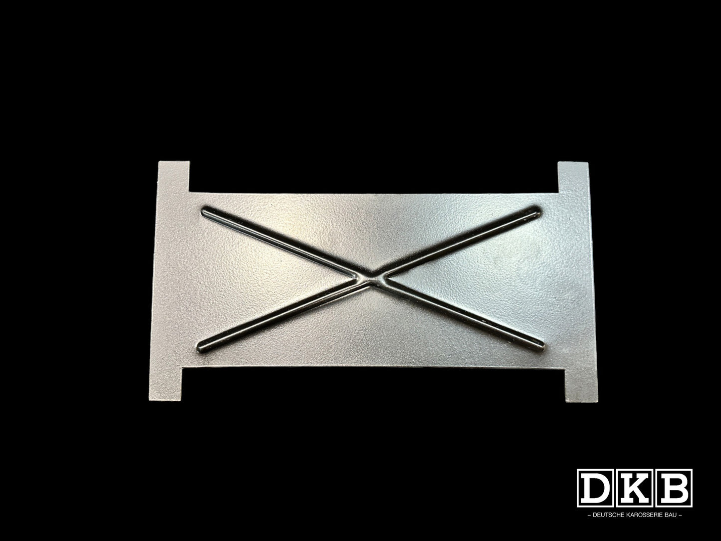 25hp Heater Box "X" Cover Plate, Beetle, Split, 1945-52