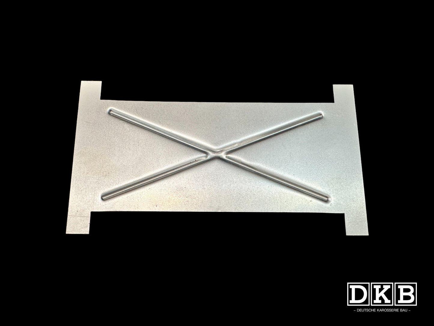 25hp Heater Box "X" Cover Plate, Beetle, Split, 1945-52